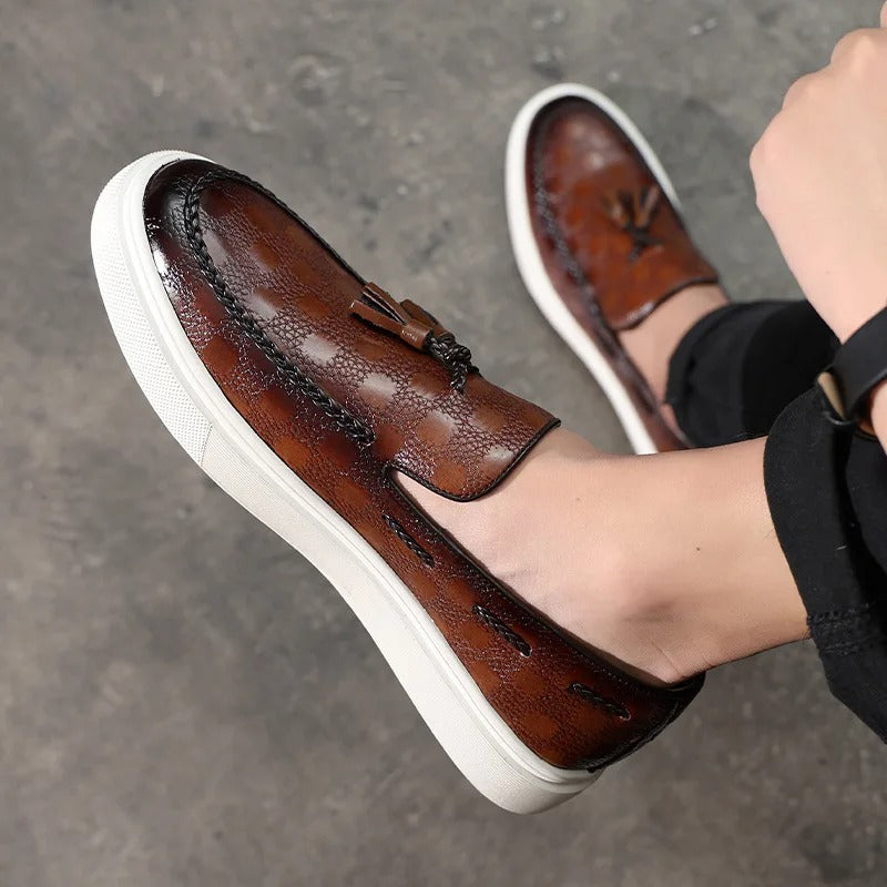 Zapatos de Cuero Auténtico para Hombre