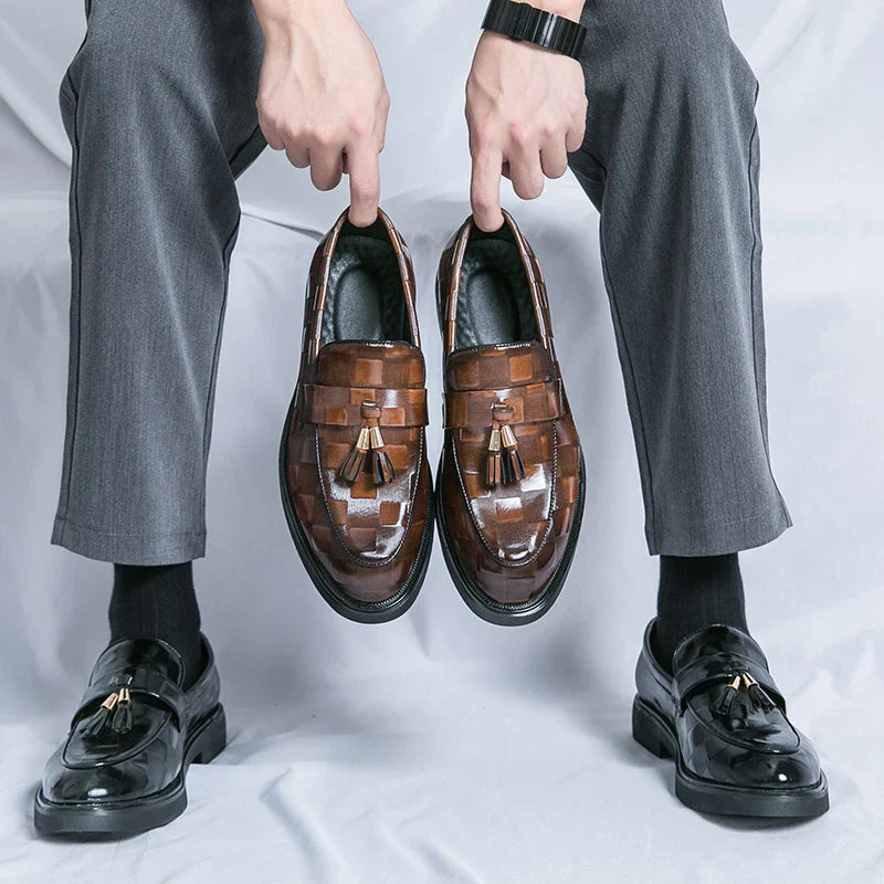 Zapatos de cuero auténtico Lorenzo