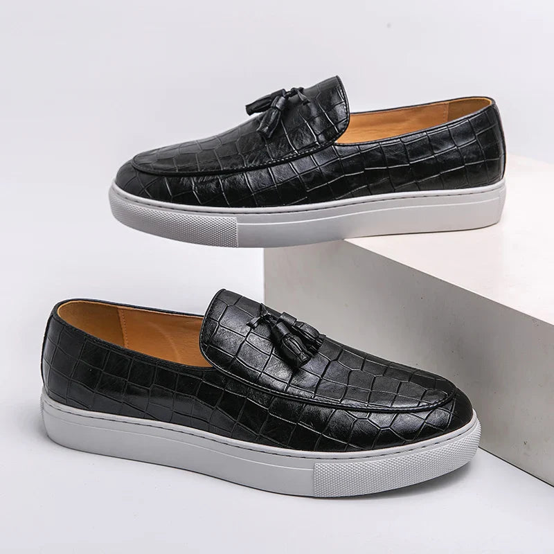 Zapatos de loafers Passero marrones