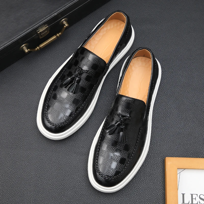 Zapatos de Cuero Auténtico para Hombre