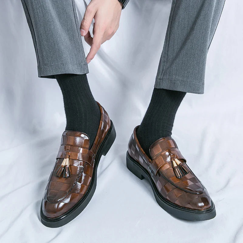 Zapatos de cuero auténtico Lorenzo