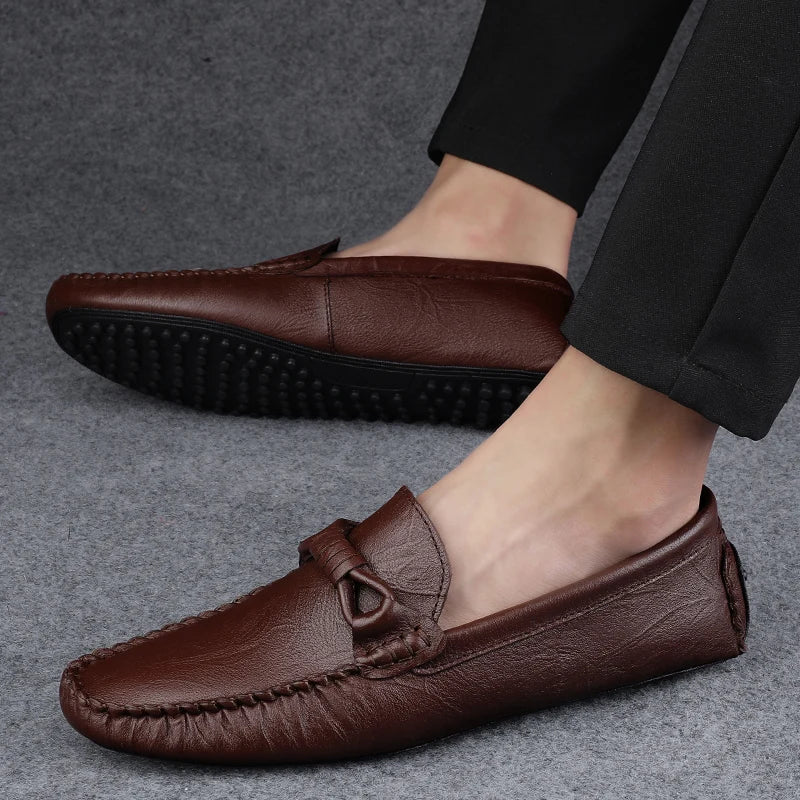 Zapatos de cuero auténtico Carlson