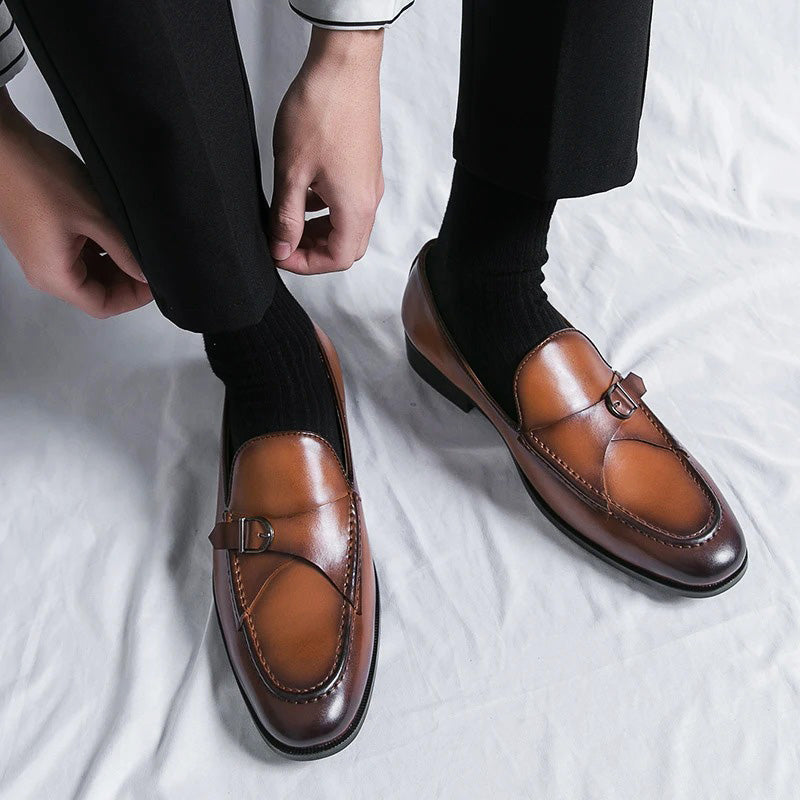 Zapatos de cuero Montello