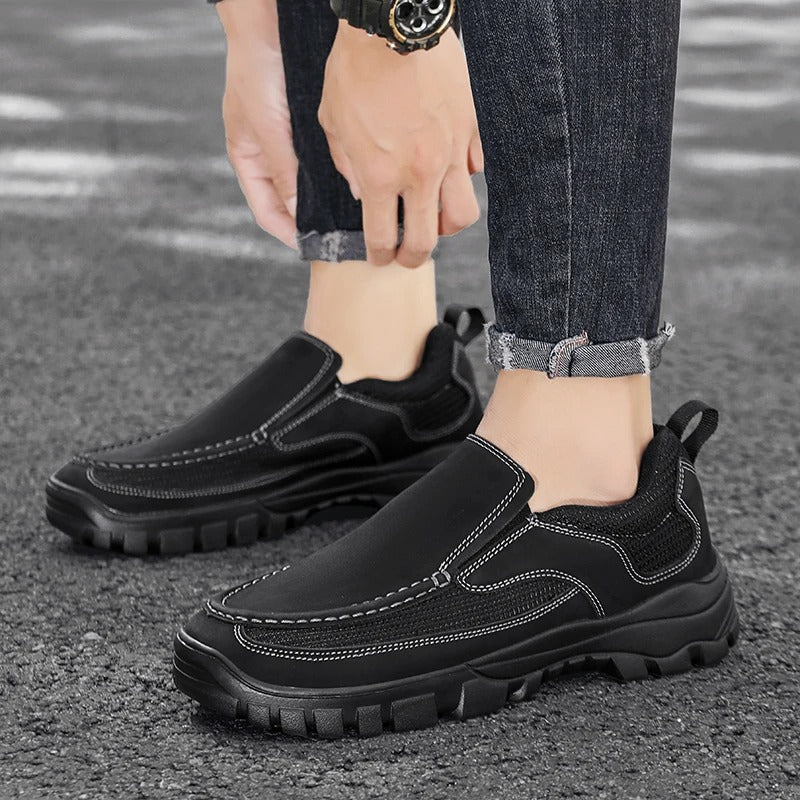 Zapatos De Cuero Auténtico Corban