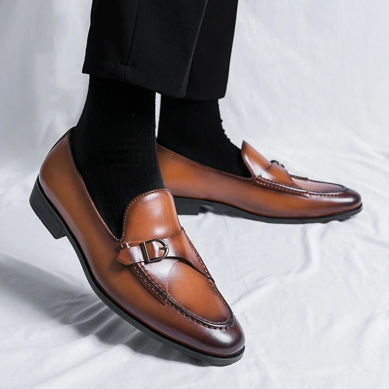 Zapatos de cuero Montello