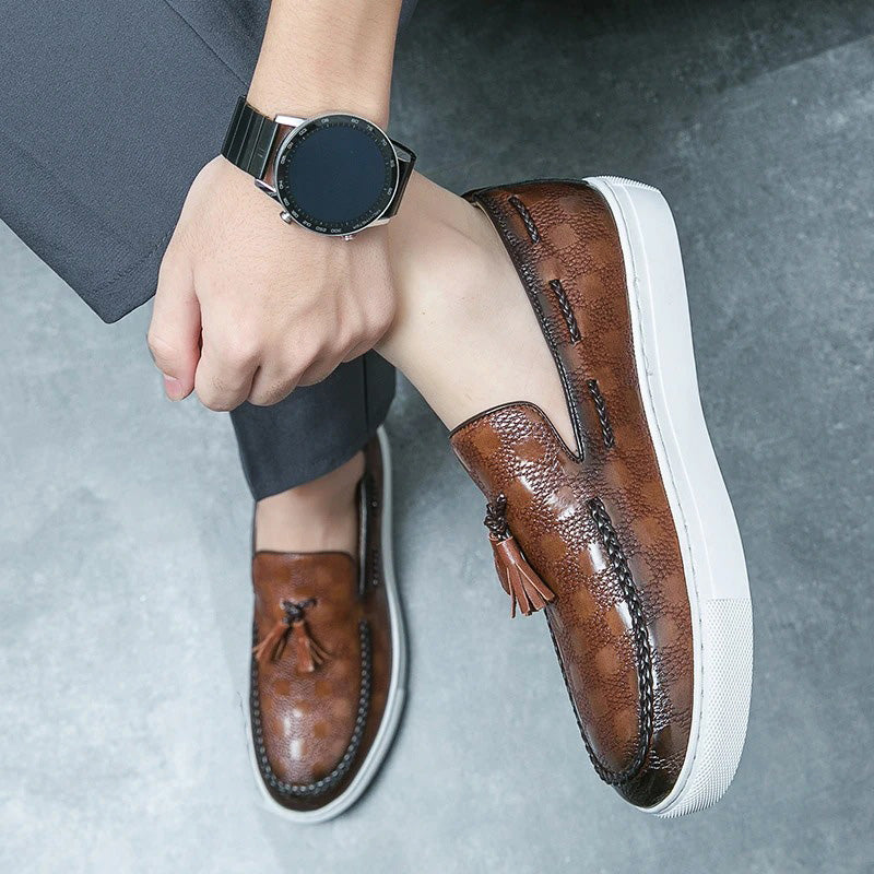 Zapatos de Cuero Auténtico para Hombre