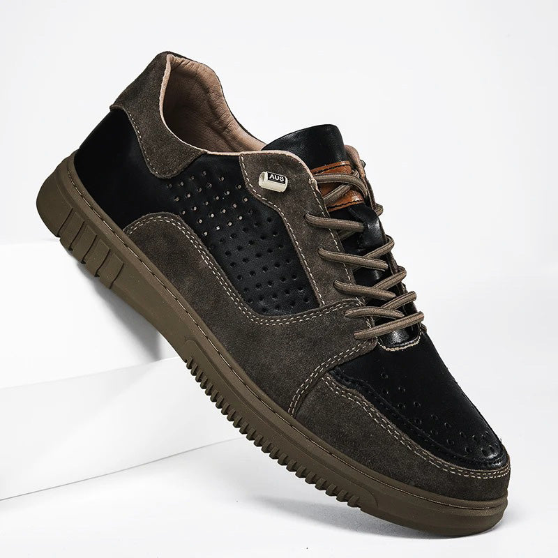 Zapatillas de cuero auténtico Ace