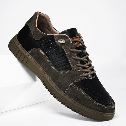 Zapatillas de cuero auténtico Ace