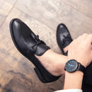 Zapatos de cuero auténtico Borlay