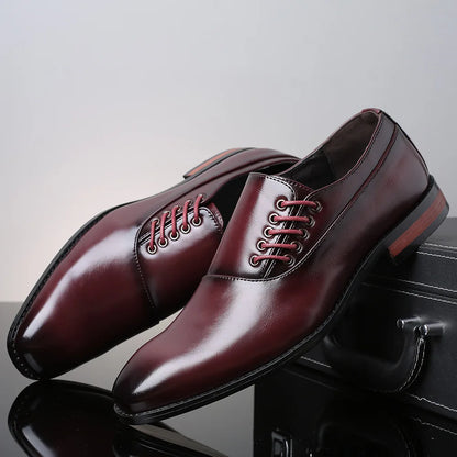 Zapatos de cuero auténtico Bertolini Oxford