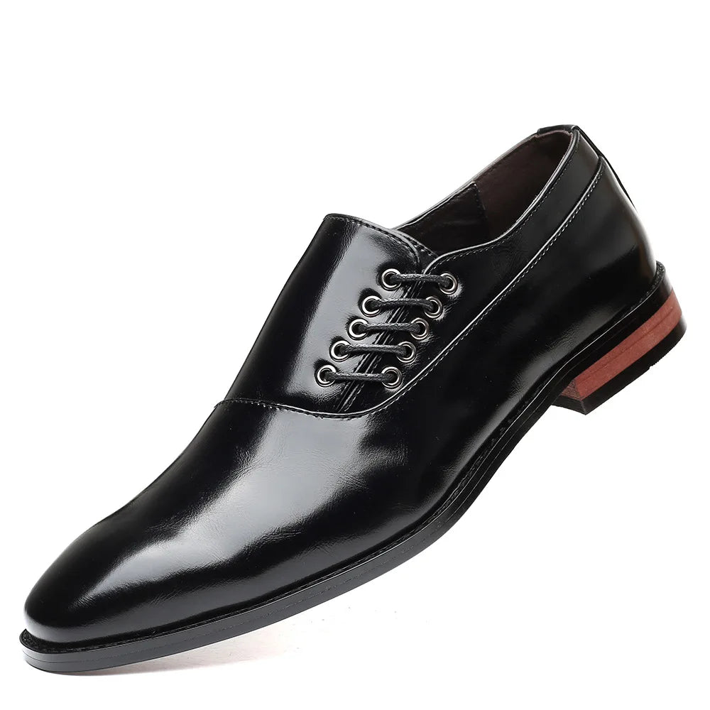 Zapatos de cuero auténtico Bertolini Oxford