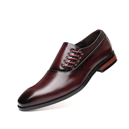 Zapatos de cuero auténtico Bertolini Oxford