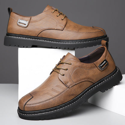 Zapatos de cuero auténtico Morby