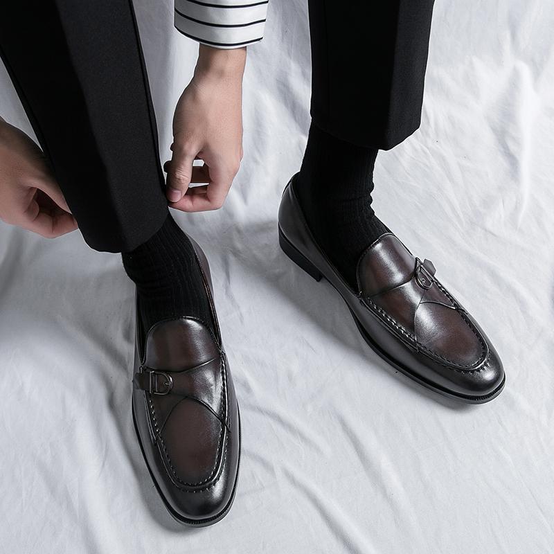 Zapatos de cuero Montello