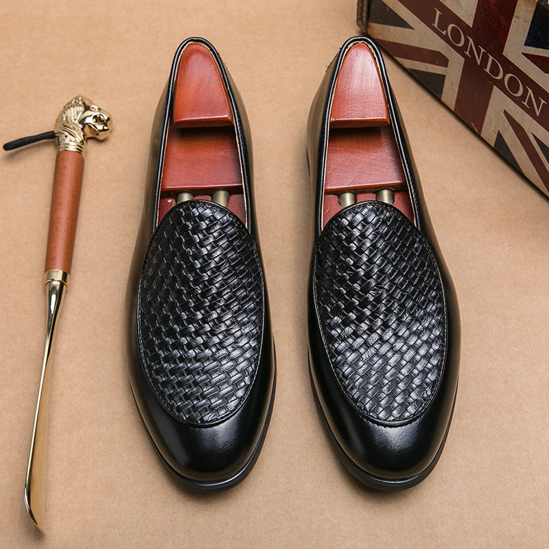 Zapatos De Hombre De Tejido Heritage