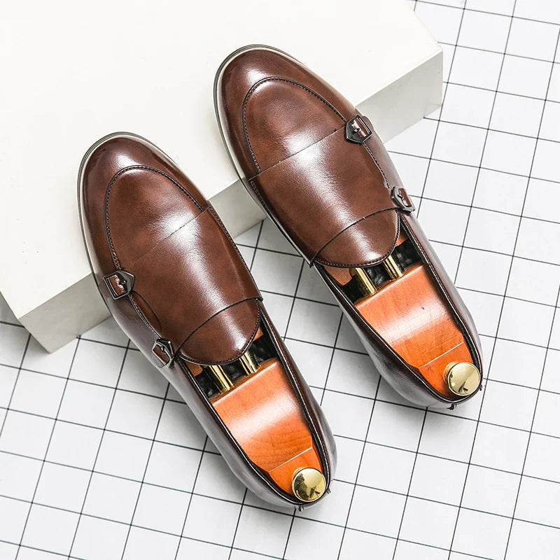Zapatos de cuero auténtico Braxton