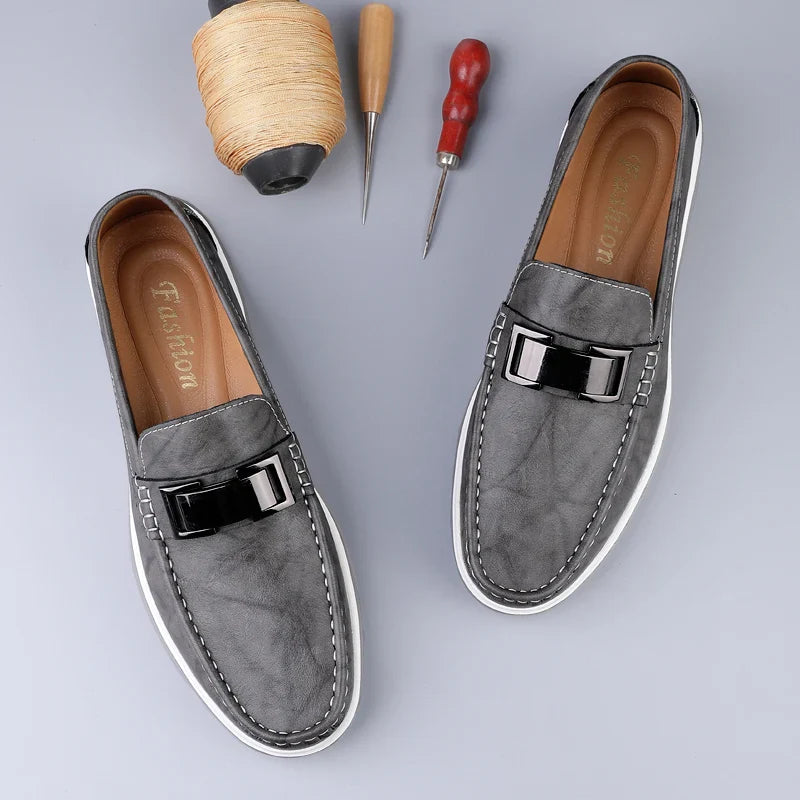 Zapatos de Cuero Genuino para Hombre