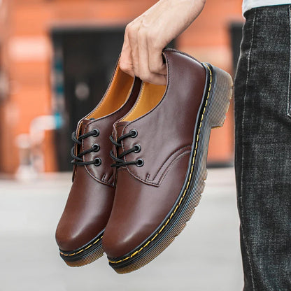 Oxfords de Cuero Genuino Alvarez para Hombre - Estilo Clásico