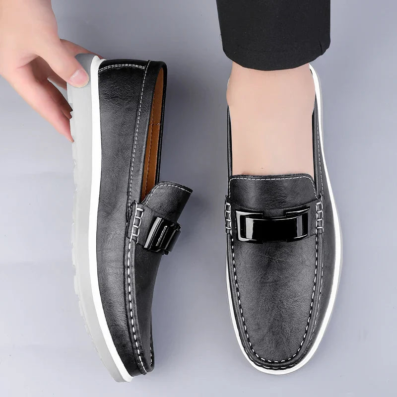 Zapatos de Cuero Genuino para Hombre