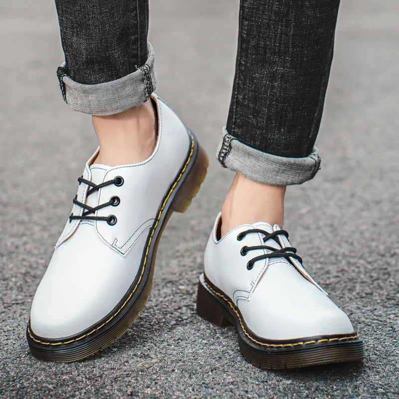 Oxfords de Cuero Genuino Alvarez para Hombre - Estilo Clásico