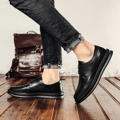 Zapatos de Cuero Auténtico Alon