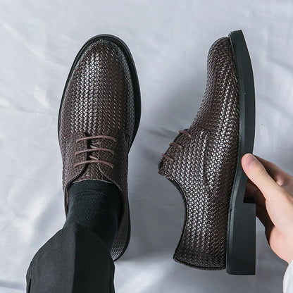Zapatos de cuero auténtico Santiago