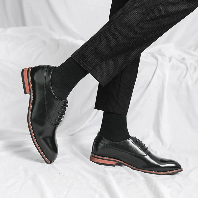 Zapatos de cuero Vittorio