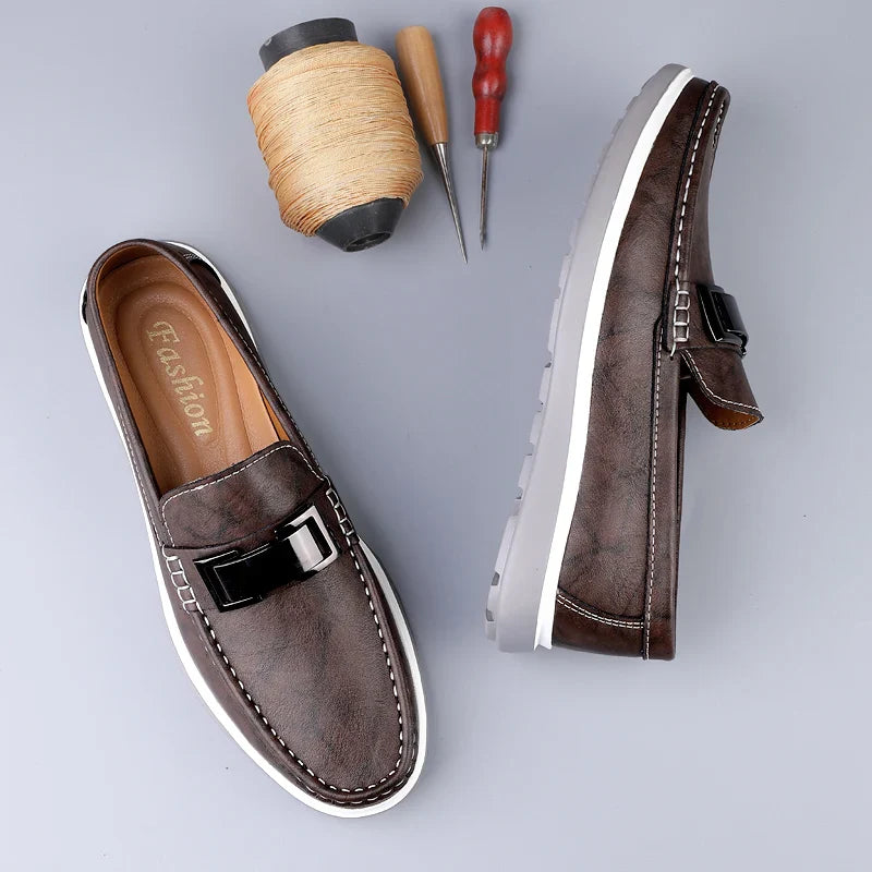Zapatos de Cuero Genuino para Hombre