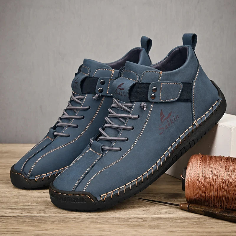 Zapatos de Cuero Genuino Javi para Hombre, Estilo Clásico