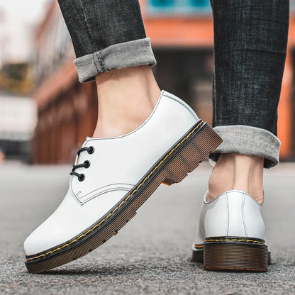 Oxfords de Cuero Genuino Alvarez para Hombre - Estilo Clásico