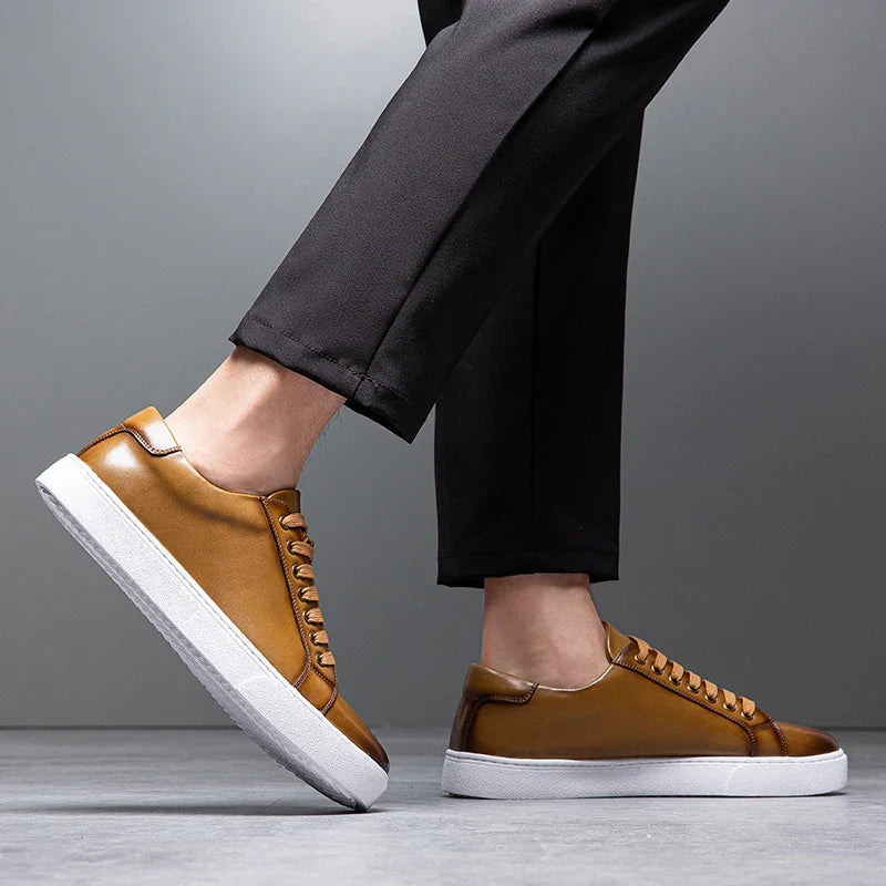 Zapatos Maver de cuero genuino para hombre