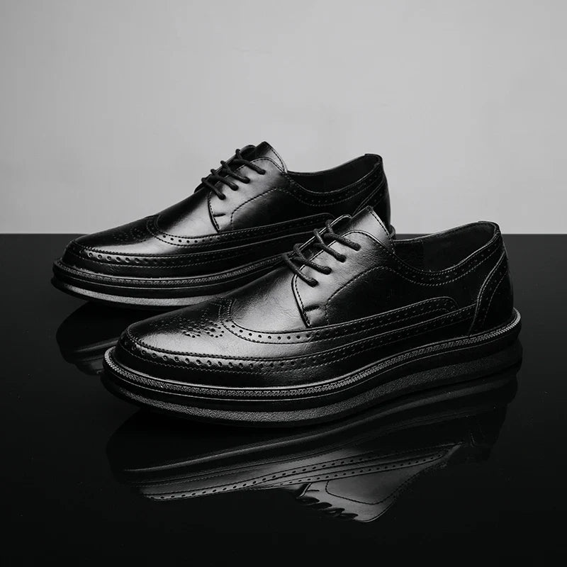 Zapatos de Cuero Auténtico Alon