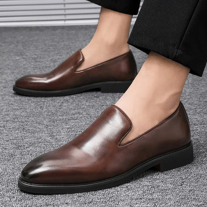 Zapatos De Cuero Genuino Noctis