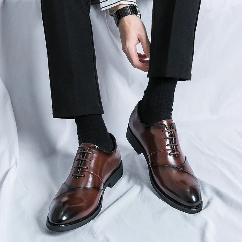 Zapatos de cuero de alta calidad