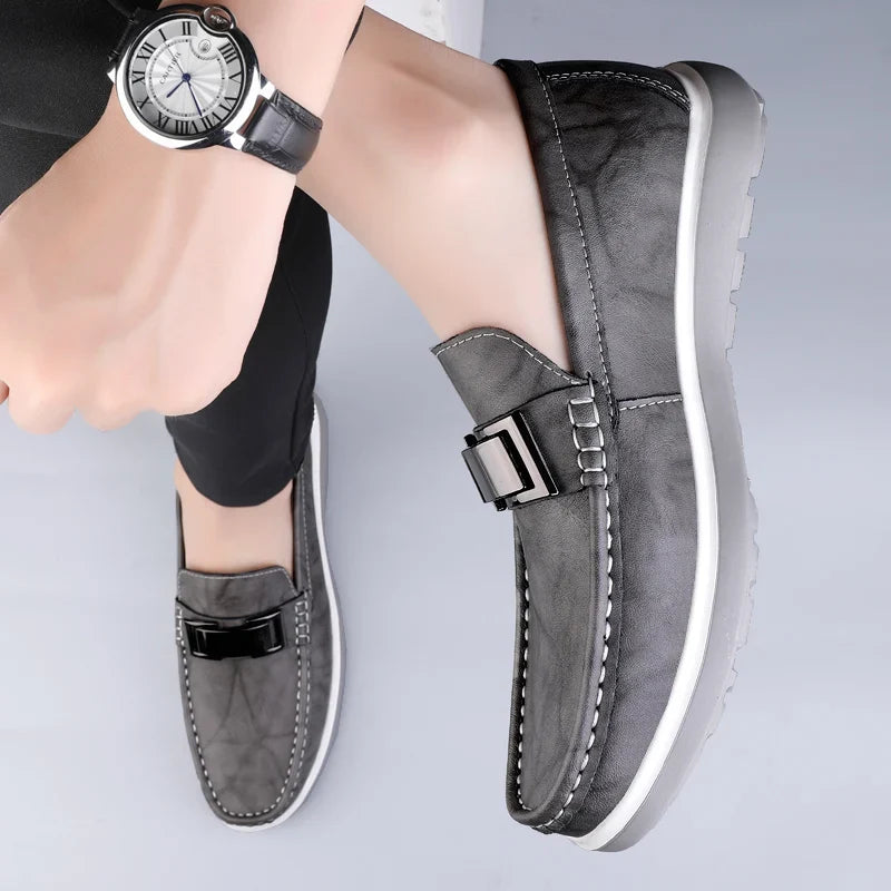 Zapatos de Cuero Genuino para Hombre