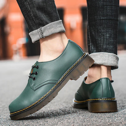 Oxfords de Cuero Genuino Alvarez para Hombre - Estilo Clásico