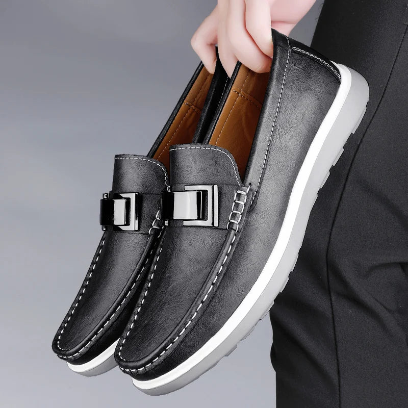 Zapatos de Cuero Genuino para Hombre