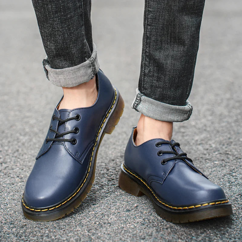 Oxfords de Cuero Genuino Alvarez para Hombre - Estilo Clásico