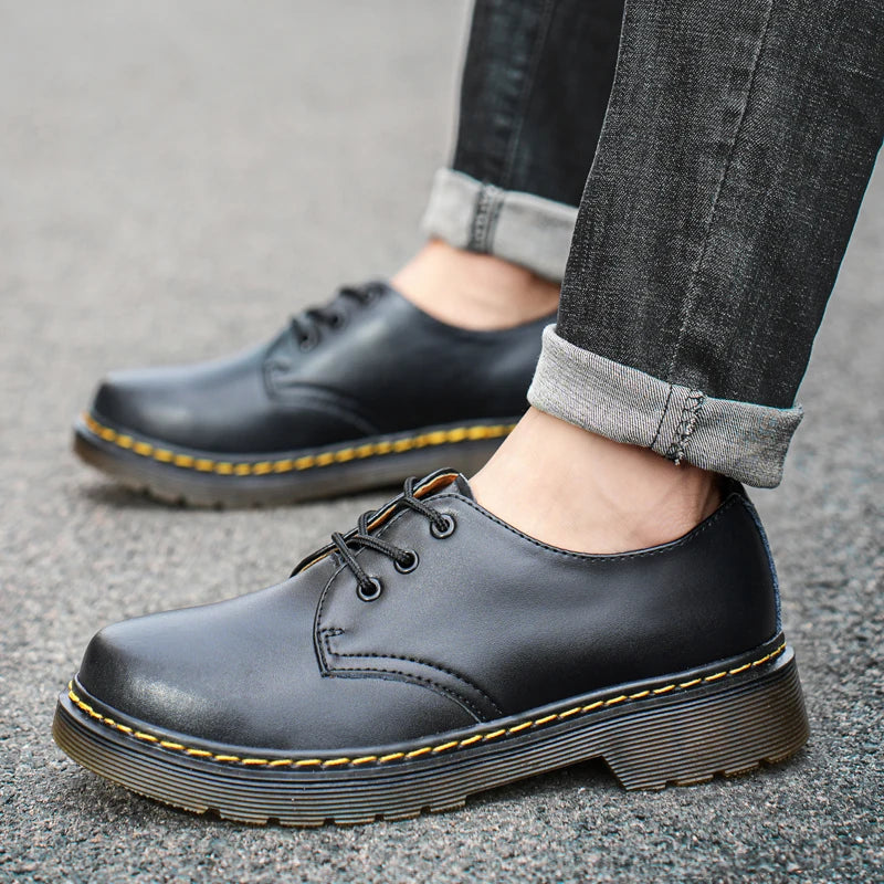 Oxfords de Cuero Genuino Alvarez para Hombre - Estilo Clásico
