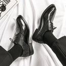 Zapatos de cuero auténtico para hombre