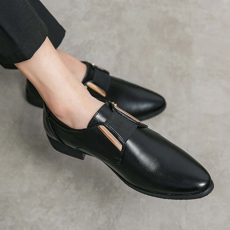 Zapatos de Cuero Genuino Pedro para Hombre - Elegancia y Comodidad