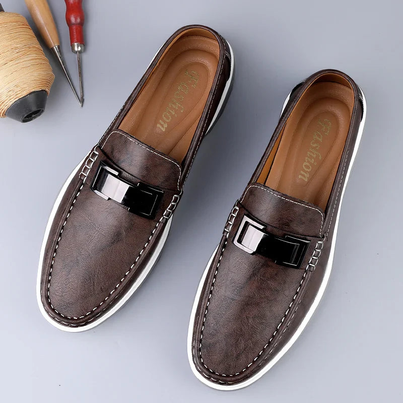 Zapatos de Cuero Genuino para Hombre