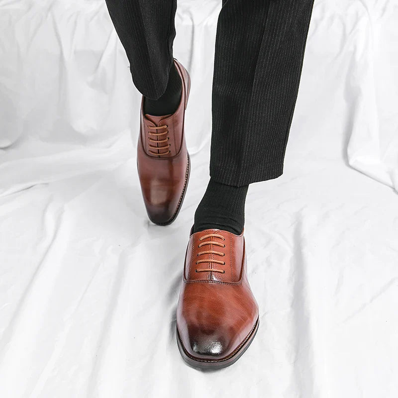 Zapatos de cuero Vittorio
