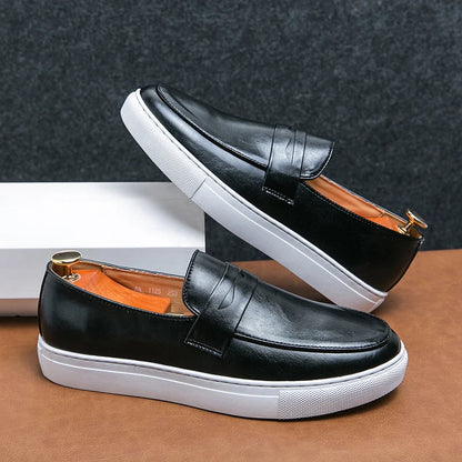 Zapatos de cuero auténtico Reyes