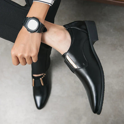 Zapatos de Cuero Genuino Pedro para Hombre - Elegancia y Comodidad