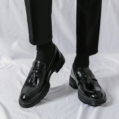 Zapatos de cuero genuino Cruz