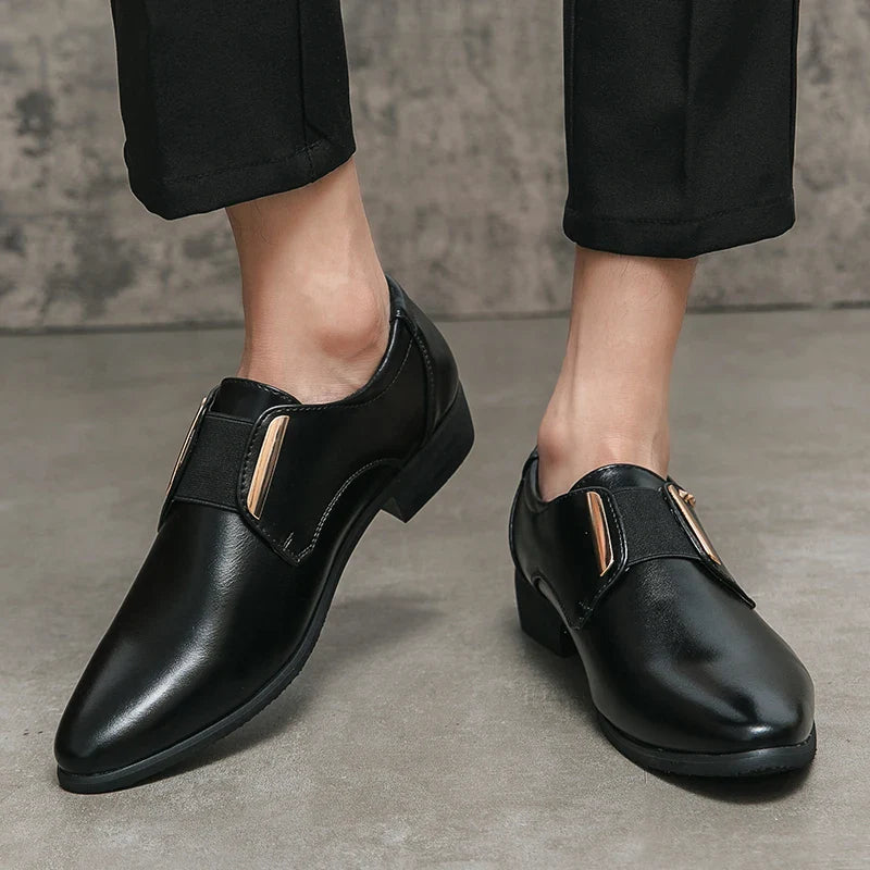 Zapatos de Cuero Genuino Pedro para Hombre - Elegancia y Comodidad