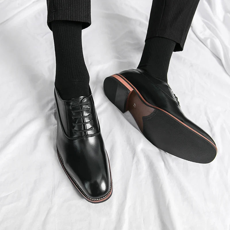 Zapatos de cuero Vittorio