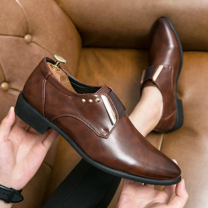 Zapatos de Cuero Genuino Pedro para Hombre - Elegancia y Comodidad