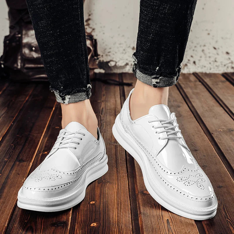 Zapatos de Cuero Auténtico Alon